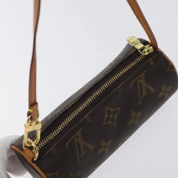 LOUIS VUITTON Monogram Papillon Pouch LV Auth - Picture 9 of 15